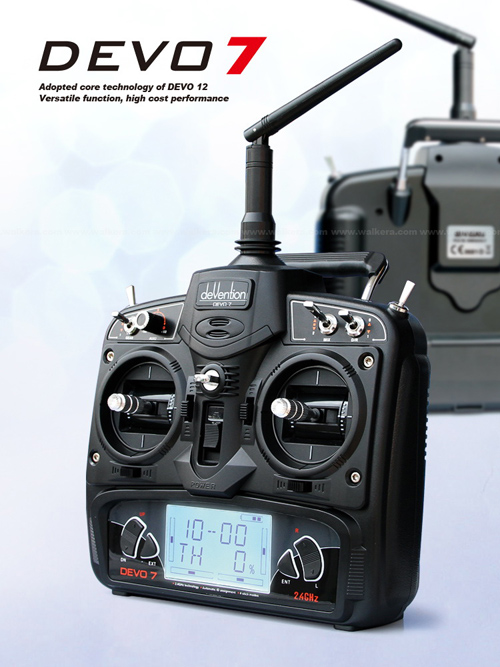 Walkera DEVO-7 2.4Ghz 7CH Transmitter Only