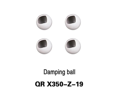 Skid landing damping ball -QRX 350