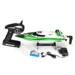 FT009 2.4G Water Cooling High Speed Boat - Green (Free Ship)