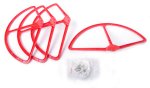 DJI PHANTOM V2 Rotor guards set (red)