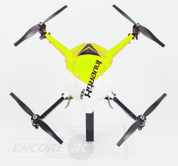 Invertix 400 3D Quad Kit (Ext. Rx (Futaba, Hitec, JR) Free Ship - Click Image to Close