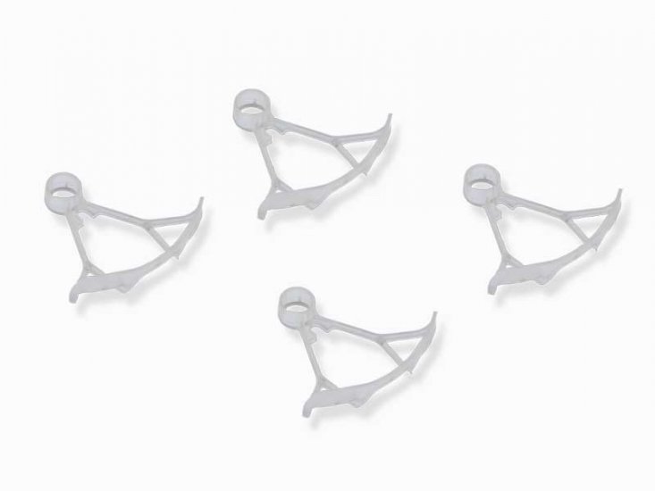 Light Weight Bumper for Micro Quadcopters (for 7mm motor-Clear) - Click Image to Close