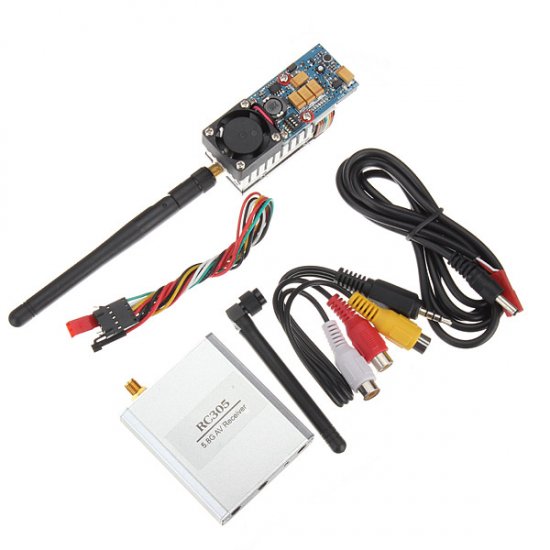 TS352 5.8G 500mW Wireless Transmitter w/RC305 Receiver Combo - Click Image to Close