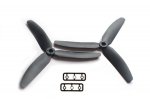 5030 + 5030R Three Blade Propeller (ABS) CW&CCW (Black)
