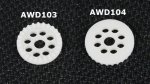 AWD Ball-Diff Delrin Option Gear (28T)