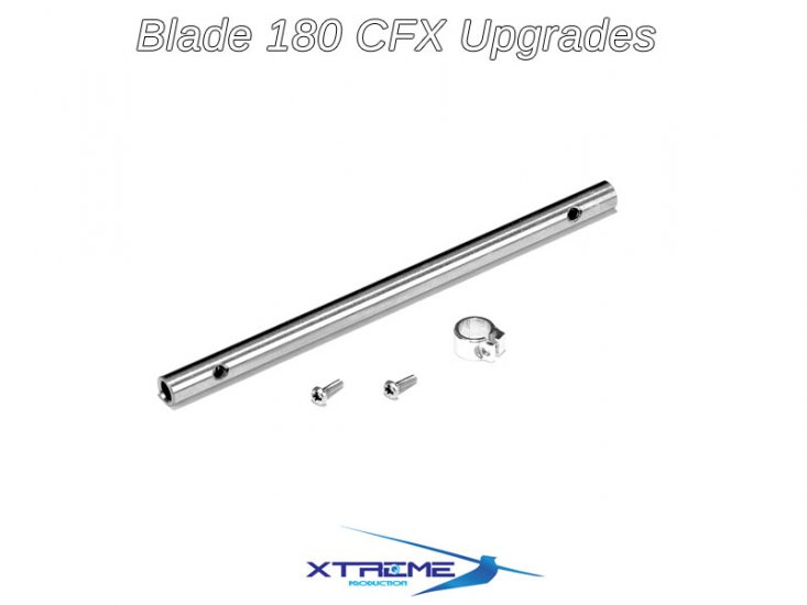 Lite Weight Hollow Steel Main Shaft - B180CFX - Click Image to Close