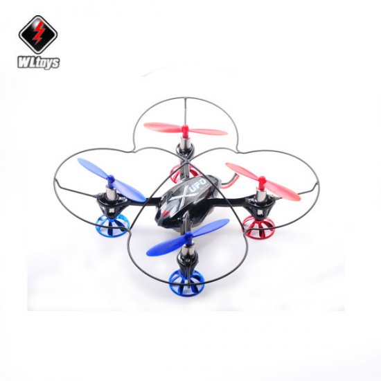 WL-Toys V252 Pro 6 Axis Micro Palm Size Quadcopter Black Mode 2 - Click Image to Close