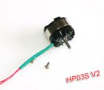 HP03S V2 13200KV brushless outrunner motor