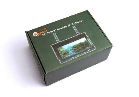 7 inch 5.8G 32CH Diversity Receiver FPV Monitor & DVR Recorder - Click Image to Close