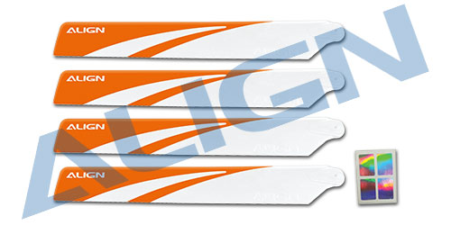 Trex150 120mm Main Blades(Red/W hite) - Click Image to Close
