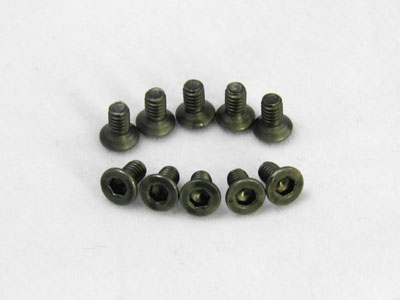 Tit. Screws 1.5mm Hexagon - Flat Head (KM)(2x4) - Click Image to Close