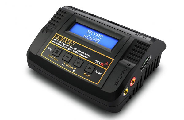 SKYRC E6680 Balance Charger (AC / DC input) Gary Color - Click Image to Close