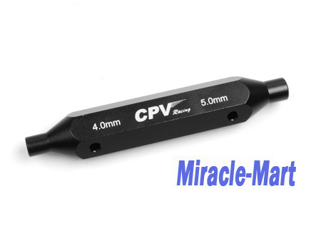 Double-edged Hex Wrench (4.0, 5.0mm) - Black - Click Image to Close