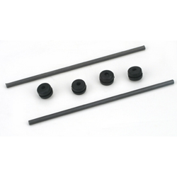 Fuselage Mount Rod Set with Grommets, CX4 - Click Image to Close