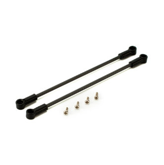 Tail Boom Brace/Supports Set: 130 X - Click Image to Close