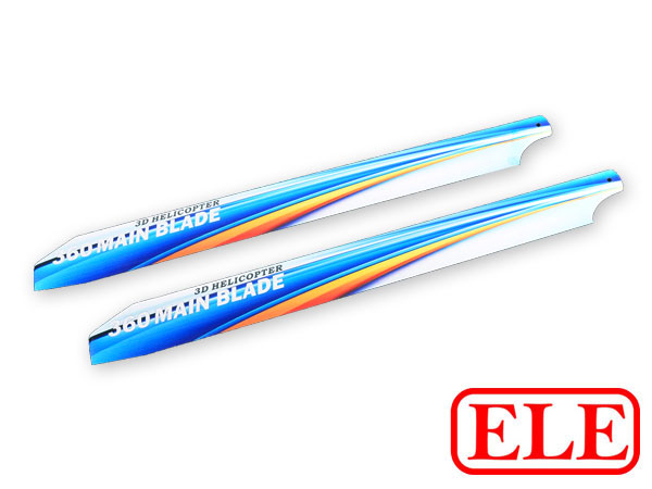 ELERC Pattern Carbon Main Blades - 360mm (Painting A3) - Click Image to Close