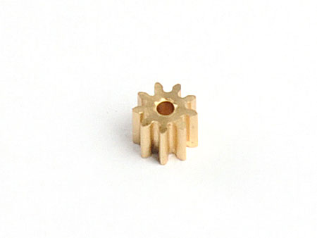Motor Pinion 9T (1mm hole, 0.3M, suitable for mCPx , BL) - Click Image to Close