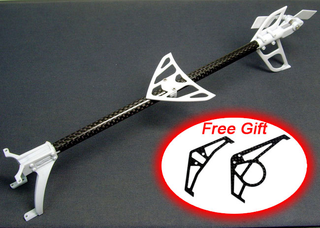Xtreme Graphite Tail boom full set (for Esky Lama v3) - Click Image to Close