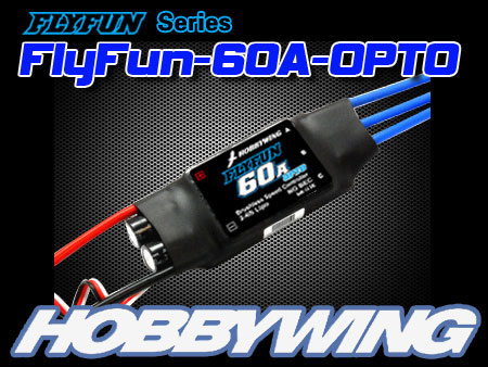 FlyFun -60A-OPTO Programmable Brushless ESC - Click Image to Close