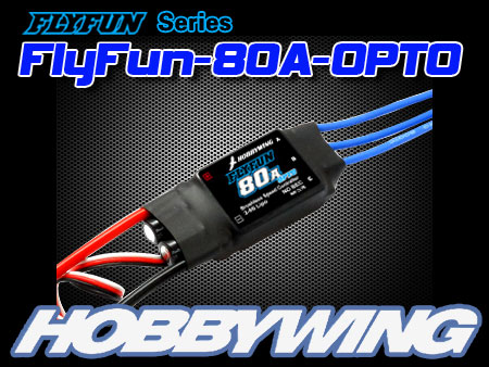 FlyFun -80A-OPTO Programmable Brushless ESC - Click Image to Close