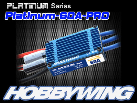 Platinum 60A-PRO Programmable Brushless ESC - Click Image to Close