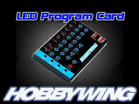 HobbyWing Program Card for FlyFun/SkyWalker - Click Image to Close