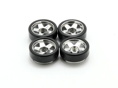 Drift Wheel Tire Set (for ENZO Car) - Click Image to Close