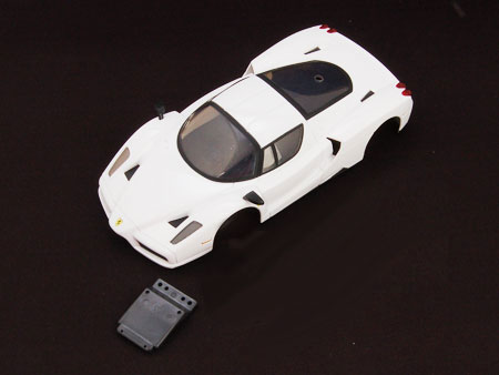 Enzo Ferrari Body [Whiet] for Mini-z / iwaver / FireLap - Click Image to Close