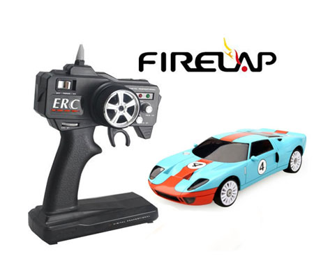 2.4GHz IWAVER 02 RTR SET (FordGT Blue) with Digital Radio - Click Image to Close