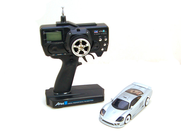 AM 27mhz Iwaver 2.0 RTR SET - Saleen[Gray] - Click Image to Close