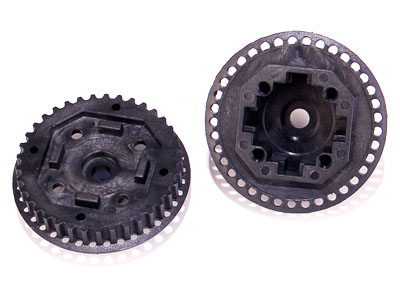 Gear Diff. Housing (For X-Ray 38T) - Click Image to Close