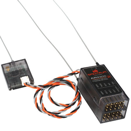 AR9300 DSM2 9-Channel Carbon Fuselage Receiver - Click Image to Close