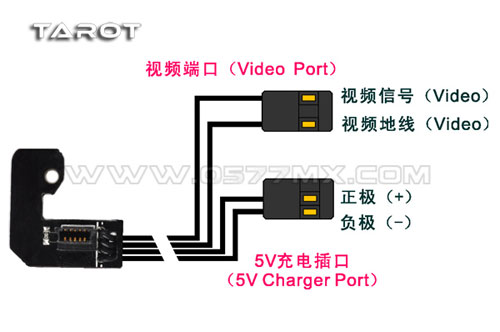 Gopro AV Video Output Cable Tarot - Click Image to Close