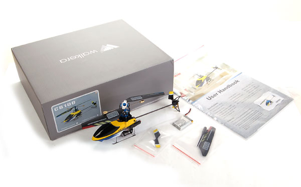 Walkera Dragonfly CB100 kit, with Receiver, NO transmitter - Click Image to Close