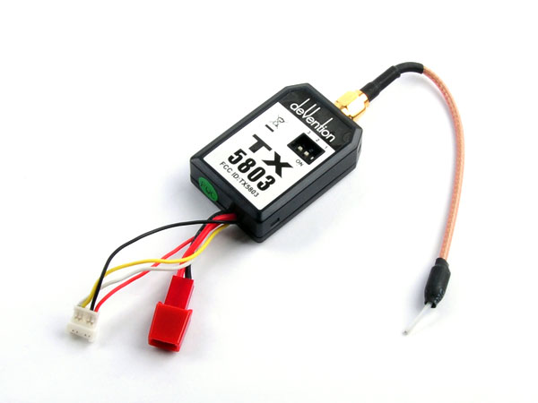 Transmitter(TX5803 FCC) DEVO-F7 (Black color) - Click Image to Close