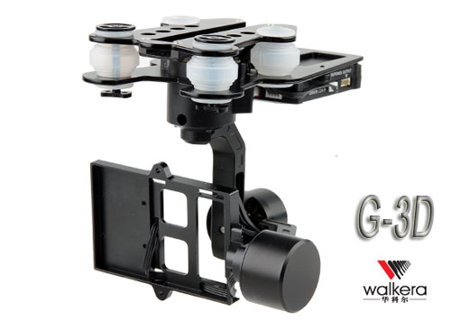 Walkera G-3D Brushless Gimbal for Gopro & iLook Camera - Click Image to Close