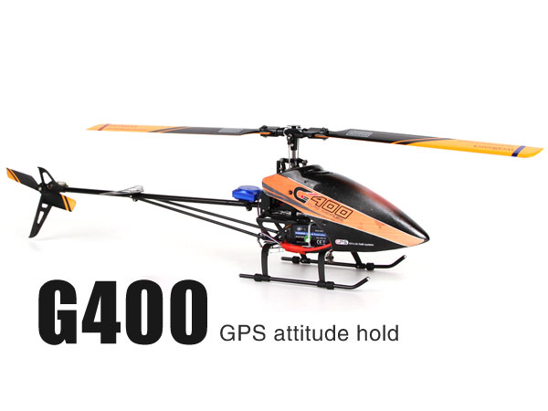 WALKERA G400 Flybarless GPSTelemetry Helicopter (BNF kit, No Tx - Click Image to Close