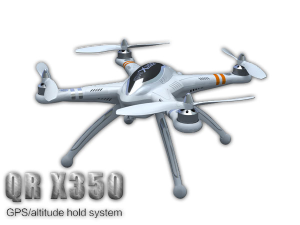 Walkera QR X350 GPS RC Quadcopter Basic kit No Receiver - Click Image to Close