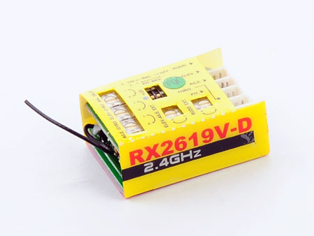 V120D02 series Receiver - RX2619V-D (for DEVO transmitters) - Click Image to Close
