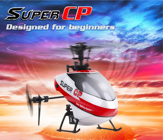 WALKERA Super CP Flybarless Helicopter Kit - Click Image to Close