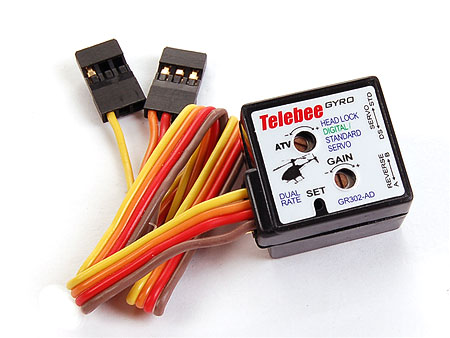 Telebee GR302 Head Lock Mirco Gyro w/ ATV tuning