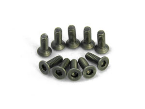 Tit. Screws 1.5mm Hexagon - Flat Head (KM)(2x6)