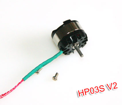 HP03S V2 13200KV brushless outrunner motor