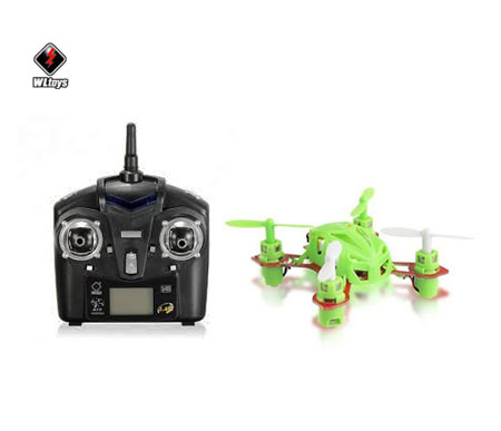 V272 4ch 6 axis super mini quadhelicopter -Green - Mode 2